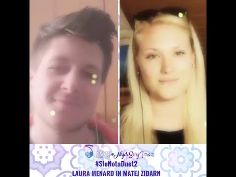 Lovely (Billie Elish&Khalid) - cover by Matej Zidarn & Laura Menard - SlovenskaNota International