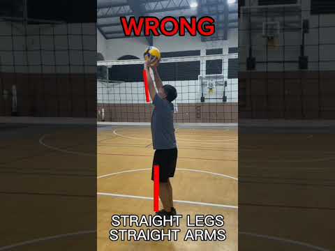 Volleyball setting tips🏐 #volleyball #volley #volleyballworld #spike #shorts