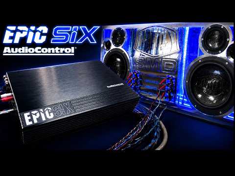 This tiny powerhouse car audio amp can run your entire system! Audiocontrol Epic Six Channel