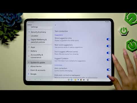 OnePlus Pad 3 – How to Find Text Correction Settings