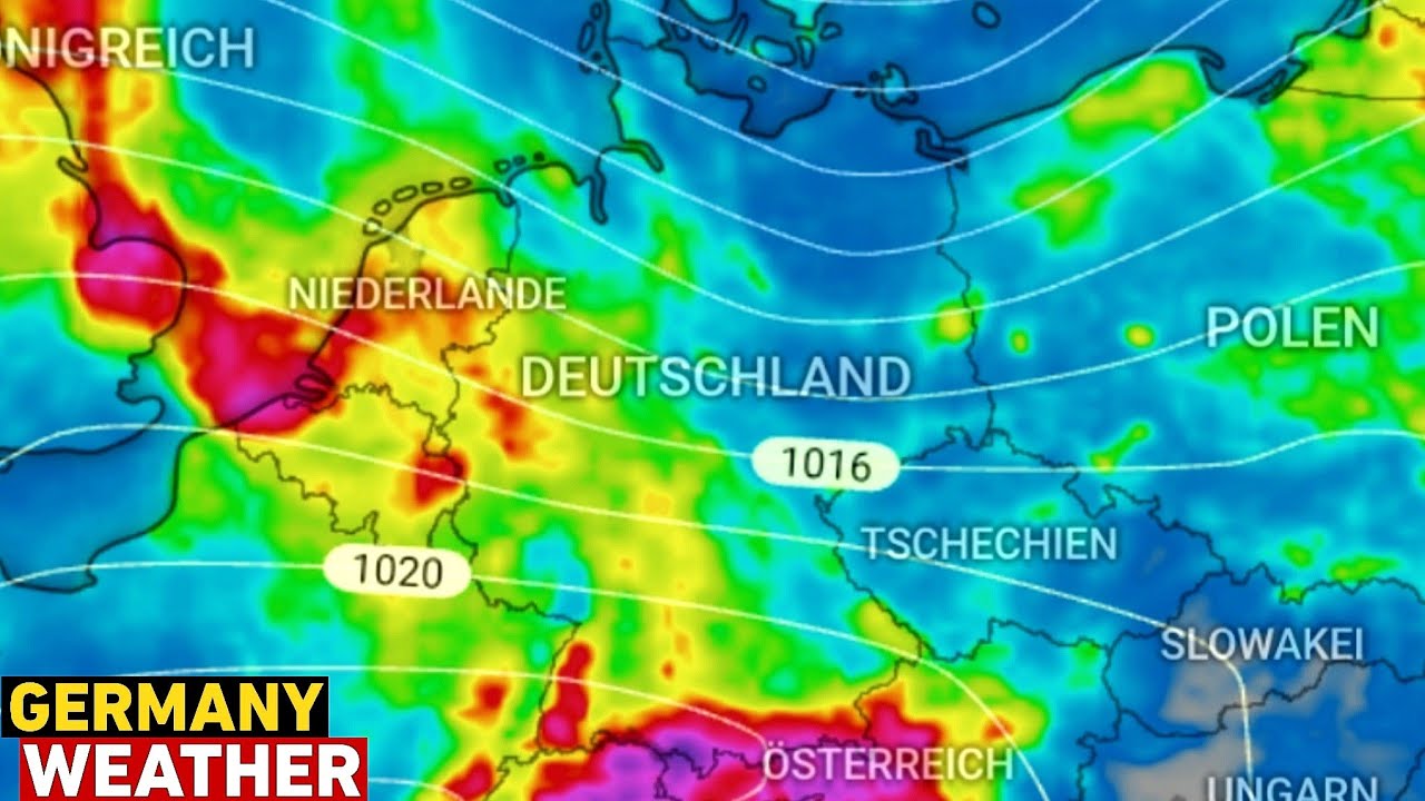 Wetter Deutschland: Schwere Regenstürme | ECMWF Prognose für den 14 April 2026