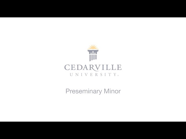 Thumbnail for video titled: Why Study Preseminary at Cedarville?