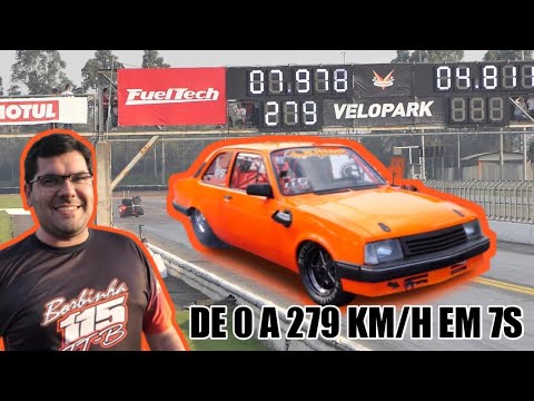 DE 0 A 279 KM/H EM 7s CHEVETTE TURBO DE RICARDO BORBA - TIME KITTLER CELEBRA A CONQUISTA