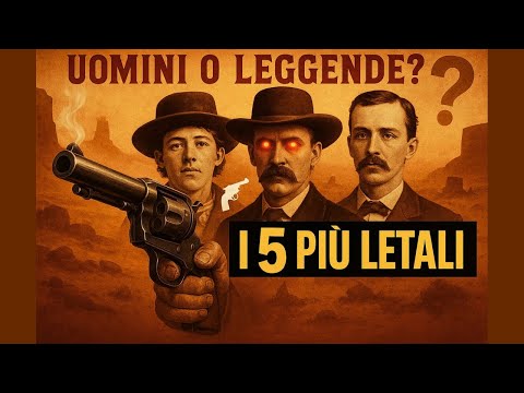 The 5 Deadliest Gunslingers in the Wild West! Men or Legends?