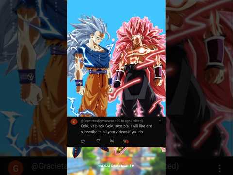 goku vs Goku black |Who is strongest? #dragonball #gokublack #ultrainstinct