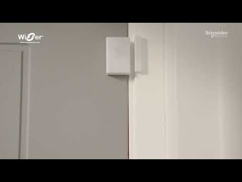 Bild av Wiser magnetkontakt till fönster/dörr – användningsområden, installation & driftsättning