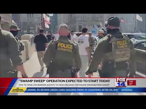 Fox 14 Your Morning News: "Swamp Sweep" Operation expected to start today