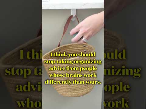 Because organizing isn't a one size fits all solution 🚫