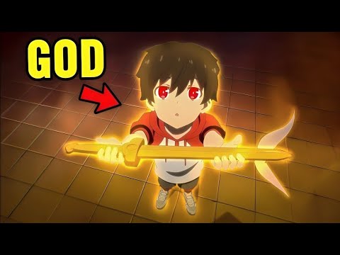 (2)Everyone Thought He Was The Weakest But He Is The Most Powerful Student I Anime Recap I Animax