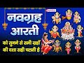 नवग्रह की आरती सुबह शाम इस आरती को सुन�