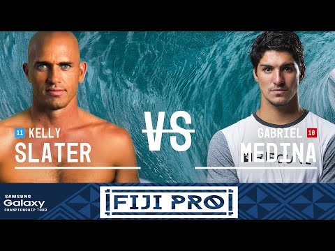 Kelly Slater vs. Gabriel Medina - Fiji Pro 2016 Semifinals