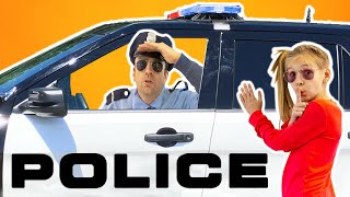 Amelia and a fun cop story for kids