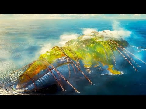 For 1000 Years, Giant Whale Is Chained By God For His Sins & Used As Island