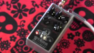 Video thumbnail for Tortuga Effects DEATH ADDER high gain distortion guitar effects pedal demo with SG by gearmanndude