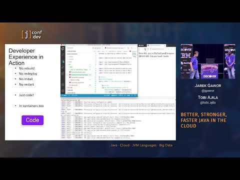 Jconf 2022 - Jarek Gawor, Tobi Ajila - Better, Stronger, Faster Java in the Cloud