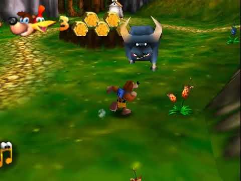 N64 Game Sample Video - Banjo Kazooie USA Rev A