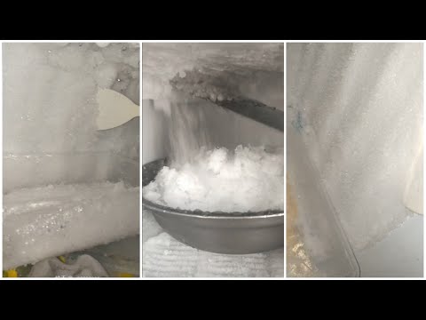 EP. 154FREEZER FROST |  .asmr iceeating #freezerfrost #iceeating