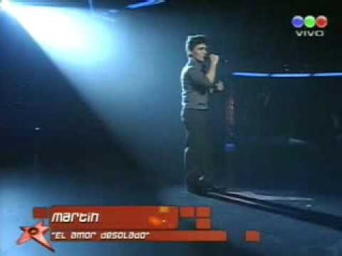 OPERACION TRIUNFO 2009 ARGENTINA GALA 11 24/05.  MARTIN.-