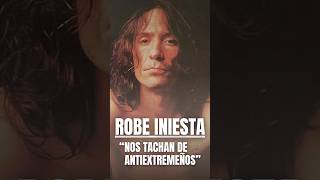 ROBE INIESTA &quot;NOS TACHAN DE ANTIEXTREMEÑOS&quot; #extremoduro #robertoiniesta #shorts