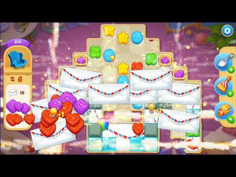 Matchington Mansion Level 818 - 819 | MICRO GAMEPLAY HD