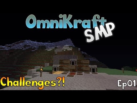 Minecraft: OmniKraft SMP | S2Ep1| Insane Challenges!