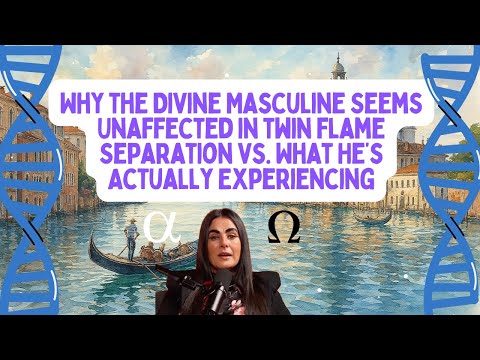 Perché il Divino Maschile sembra non essere toccato dalla separazione rispetto a ciò che sta real...
