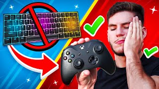 j'ARRÊTE le CLAVIER/SOURIS… (MA PREMIÈRE FOIS A LA MANETTE)