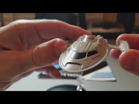 Eaglemoss 75 USS Enterprise E Captain's Yacht (COUSTEAU) Acurized!