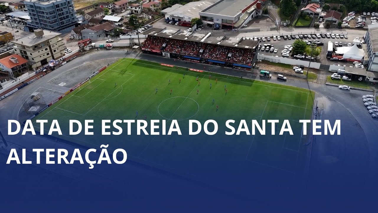 Data de estreia do Santa Catarina no Campeonato Catarinense 2026 tem alteração