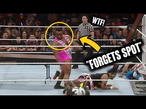 8 Minutes Of WWE Wrestlers Who Missed Their Cue