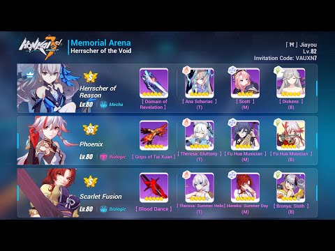 Hi3 Exalted MA: HoV 30613 - HR PX SF (Herrscher of the Void / GK)