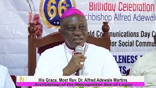 59TH WORLD SOCIAL COMMUNICATIONS DAY @ HOLY CROSS CATHEDRAL, LAGOS ARCHDIOCESE