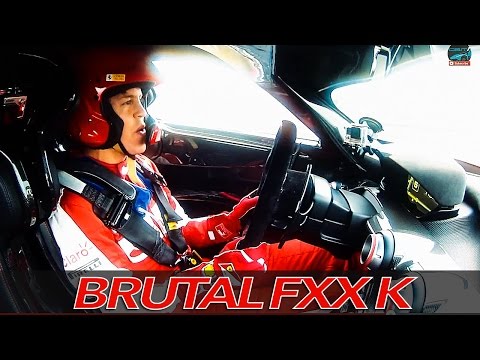 Ferrari FXX K ACCELERATION | Sebastian Vettel Test Drive Fiorano