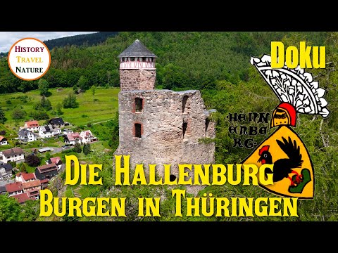 Doku | Die HALLENBURG in Thüringen | Burg der Grafen von Henneberg | Burgen Deutschland