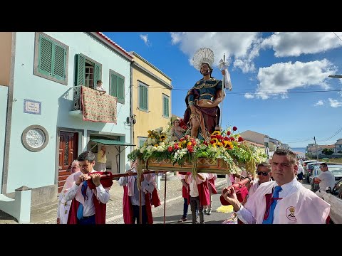 Procissão 🙏 em Honra de São Roque / Ponta Delgada 4K, São Miguel Açores Portugal 🇵🇹 - 17.08.2025