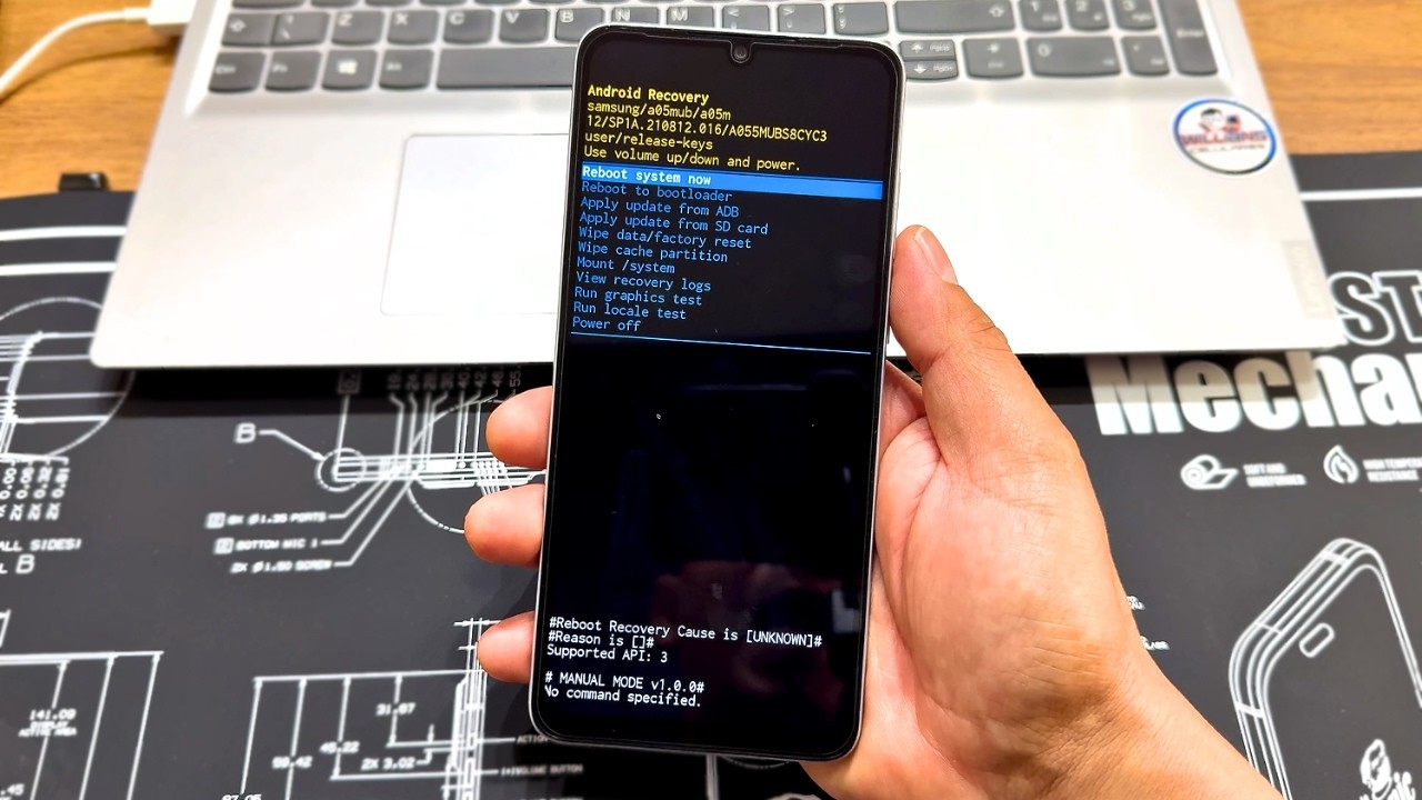 HARD RESET SAMSUNG GALAXY A05, REMOVE SENHAS BUGS E FALHAS