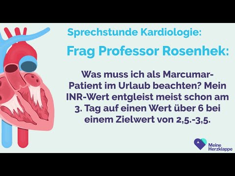 Sprechstunde Kardiologie: Was muss ich als Marcumar Patient im Urlaub beachten? Mein INR-Wert steigt
