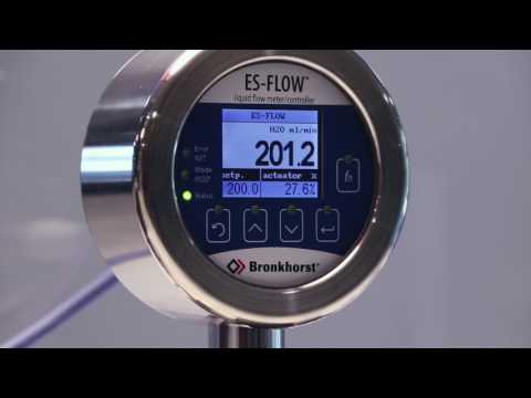Es-flow ultrasonic volume flow meter for very low liquid flo...