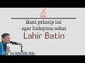 Kunci Hidup Sehat Lahir Batin Ngaji Filsafat Dr Fahrudin Faiz