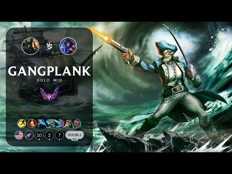 Gangplank Mid vs Ahri - NA Master Patch 13.8