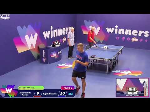 Winners League  25.08.21 Zaporozhets Roman - Tupyk Maksym 15:30
