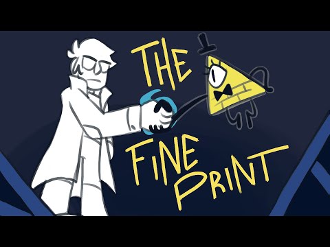 THE FINE PRINT / Billford / Gravity Falls / Animatic