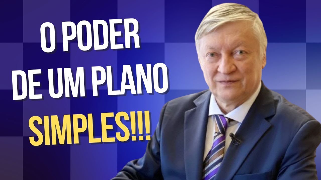O Xadrez SIMPLES e OBJETIVO de Karpov é Letal!!!