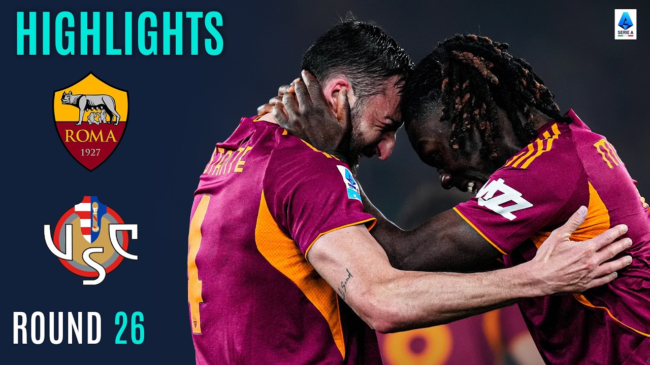 ROMA-CREMONESE 3-0 | HIGHLIGHTS | Flawless Display From The Giallorossi | Serie A 2025/26