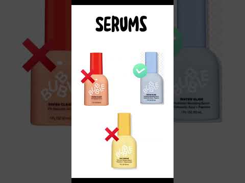 the yes and no from bubble #shorts #bubble #skincare #preppy #subscribe #viral #trending #fypシ #like