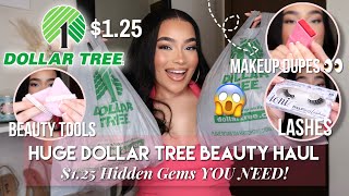 HUGE DOLLAR TREE BEAUTY HAUL 2025 ♡ $1.25 HIDDEN GEMS YOU NEED! | NEW Makeup & Skin Care Finds!