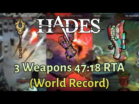 3 Weapons 47:18 RTA (Ex-WR) - Hades Speedrun