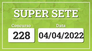 Capa de SUPER SETE 228