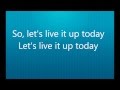 Owl City - Live It Up LYRICS 