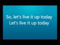 Owl City - Live It Up LYRICS 